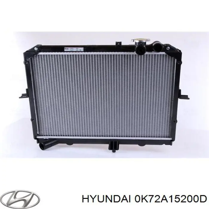 Купить 0K72A15200D Hyundai/Kia Радиатор водяной