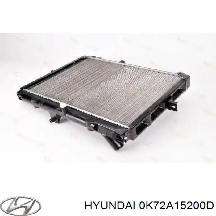 0K72A15200D Hyundai/Kia Радиатор основной