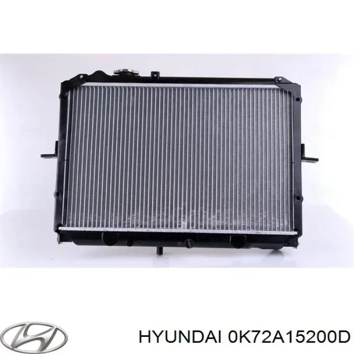 Радиатор 0K72A15200D Hyundai/Kia