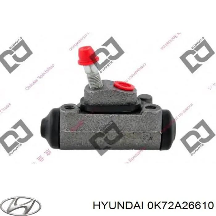 Рабочий тормозной цилиндр Hyundai/Kia 0K72A26610 цена, от 8.47 USD