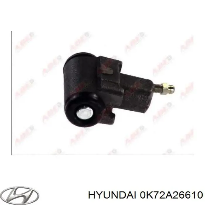 Цилиндр тормозной колесный 0K72A26610 Hyundai/Kia