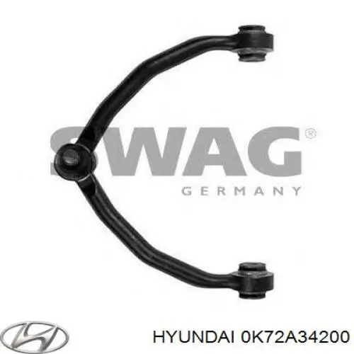 0K72A34200 Hyundai/Kia Рычаг передней подвески верхний левый/правый