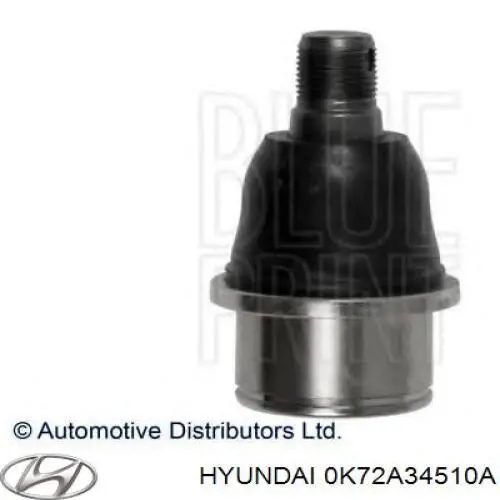 Купить 0K72A34510A Hyundai/Kia Нижняя шаровая опора