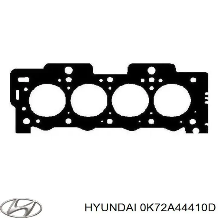 Задний трос ручника 0K72A44410A Hyundai/Kia