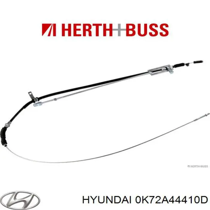 Задний трос ручника K12295 ABS