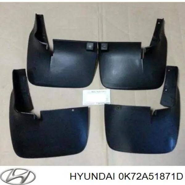 0K72A51871D Hyundai/Kia брызговик задний левый