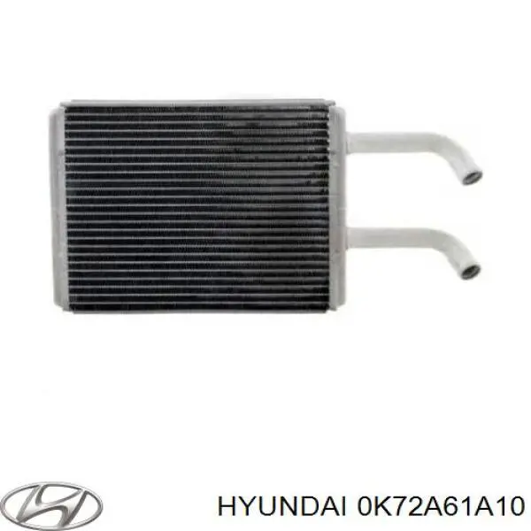0K72A61A10 Hyundai/Kia Радиатор отопителя салона