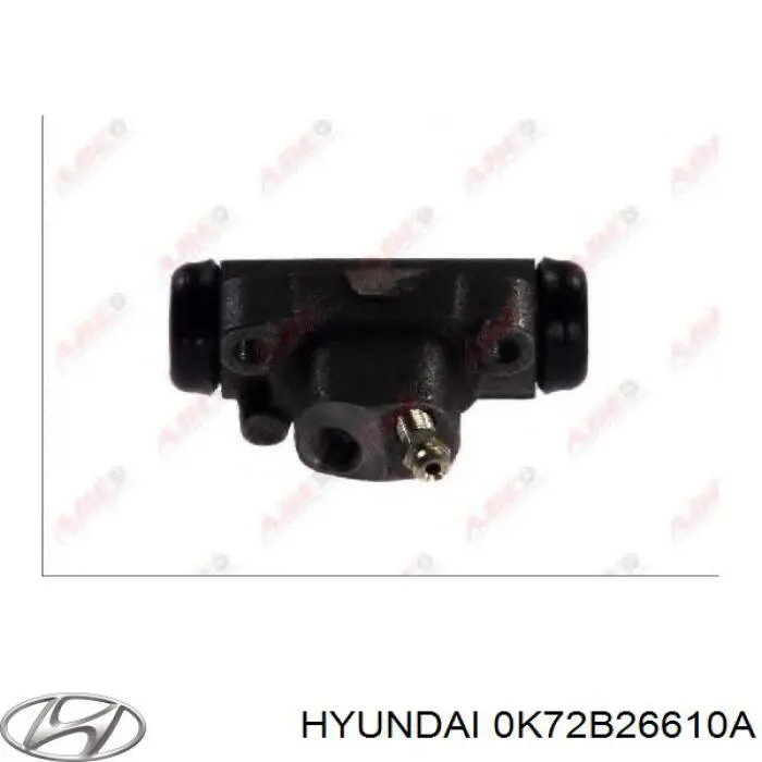 Рабочий тормозной цилиндр Ashika 670K019 цена, от 9.64 USD