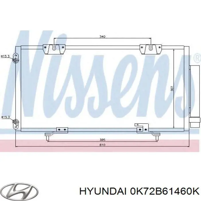  0K72B61460K Hyundai/Kia