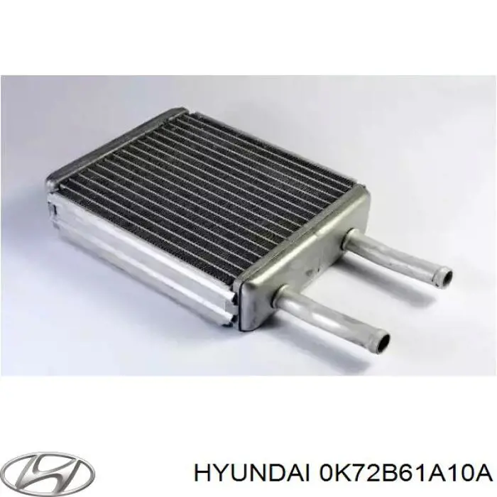 Радиатор печки 0K72B61A10A Hyundai/Kia