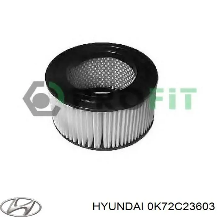 0K72C23603 Hyundai/Kia Воздушный фильтр двигателя
