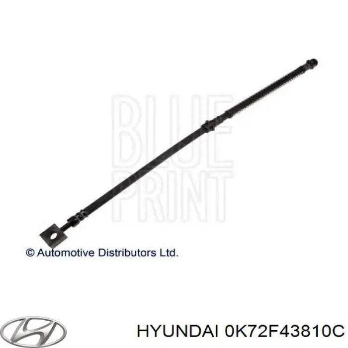 Купить 0K72F43810C Hyundai/Kia Шланг тормозной передний