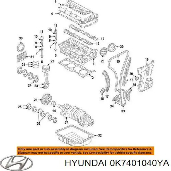 Купить P1CB030 Parts-Mall Прокладка поддона картера