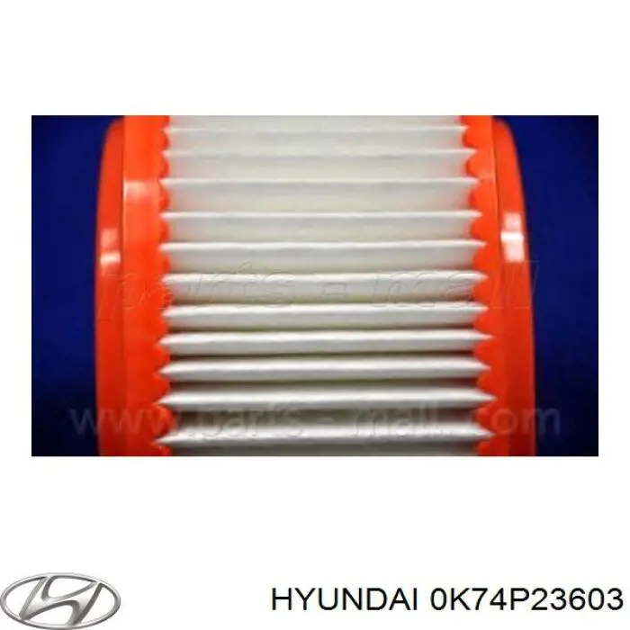 0K74P23603 Hyundai/Kia Воздушный фильтр двигателя
