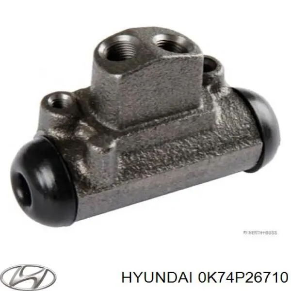 Рабочий тормозной цилиндр Hyundai/Kia 0K74P26710 цена, от 11.71 USD