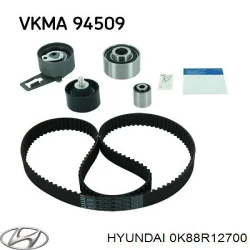 Ролик натяжителя Hyundai/Kia 0K88R12700