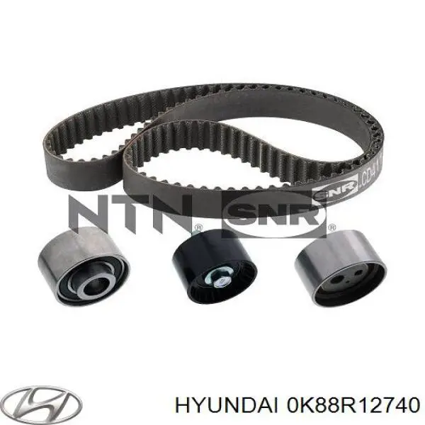 0K88R12740 Hyundai/Kia Паразитный ведущий ролик