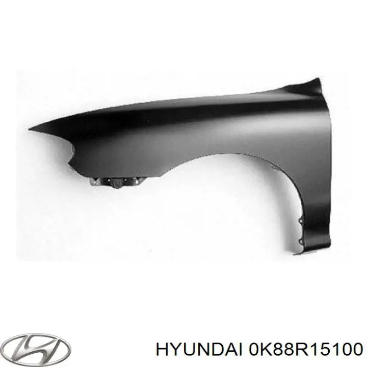 Водяной насос Hyundai/Kia 0K88R15100