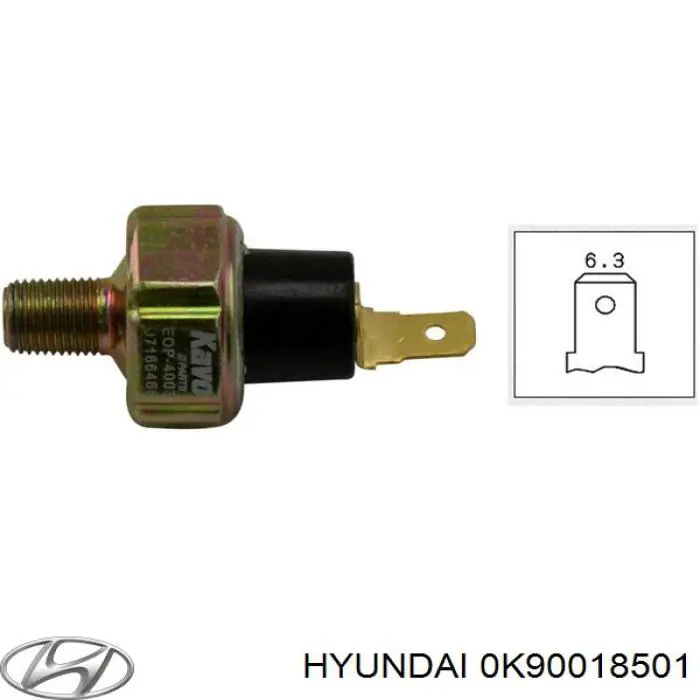0K900-18-501 Hyundai/Kia датчик давления масла