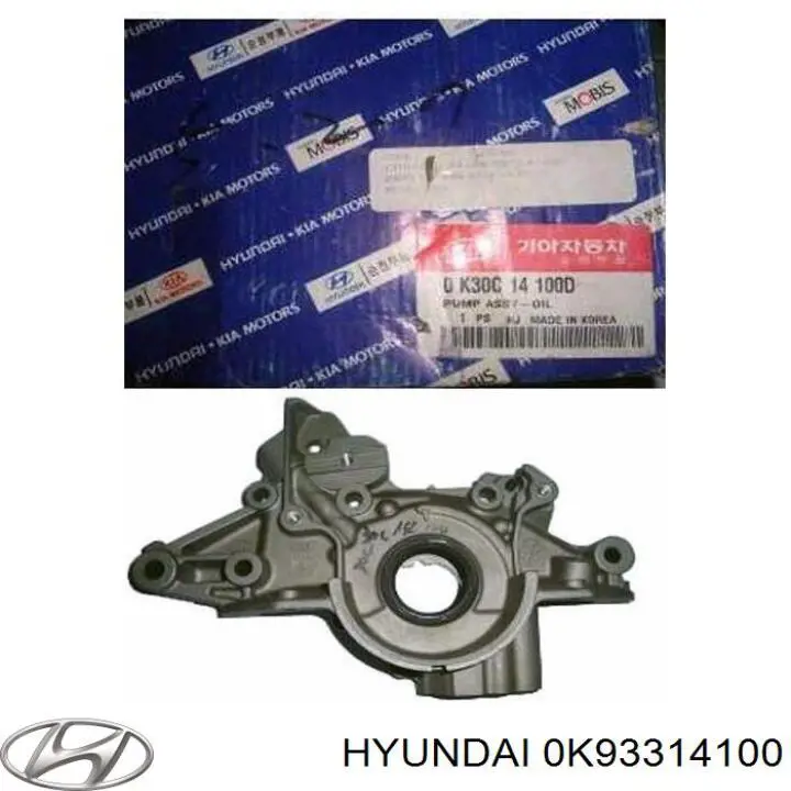 Помпа масляная Hyundai/Kia 0K93314100 цена, от 38.44 USD