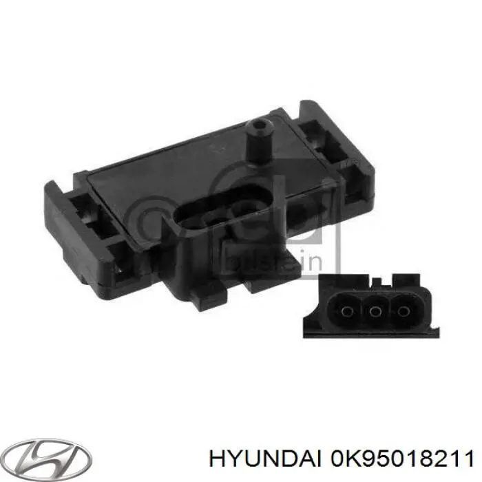 Датчик абсолютного давления в коллекторе Hyundai/Kia 0K95018211 цена, от 24.14 USD
