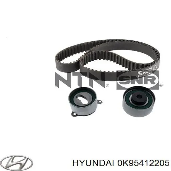 Купить 0K95412205 Hyundai/Kia Ремень газораспределительного механизма