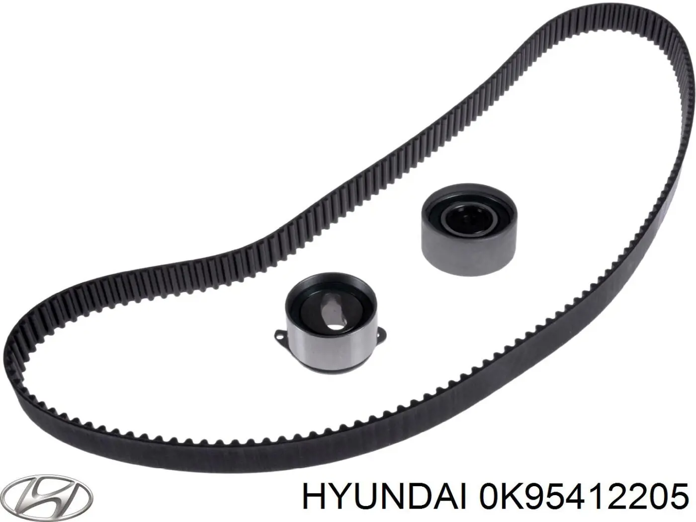 0K95412205 Hyundai/Kia Ремень двигателя
