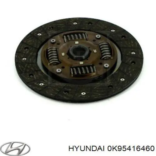 0K95416460 Hyundai/Kia диск сцепления