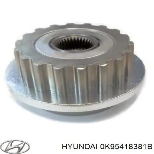 0K95418381B Hyundai/Kia ремень генератора