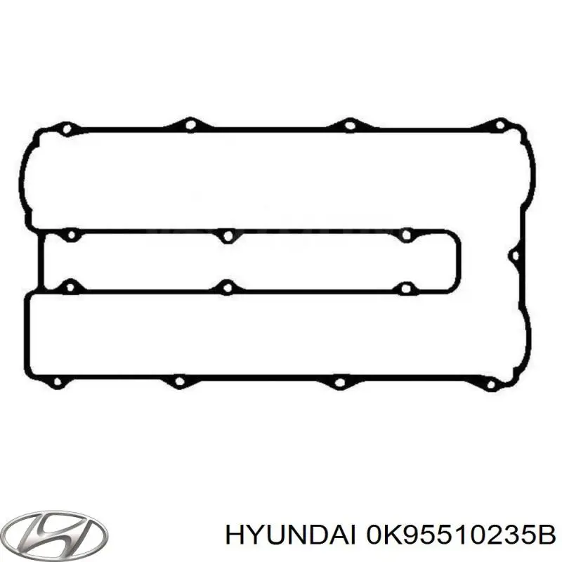 Прокладка крышки двигателя Hyundai/Kia 0K95510235B цена, от 6.27 USD