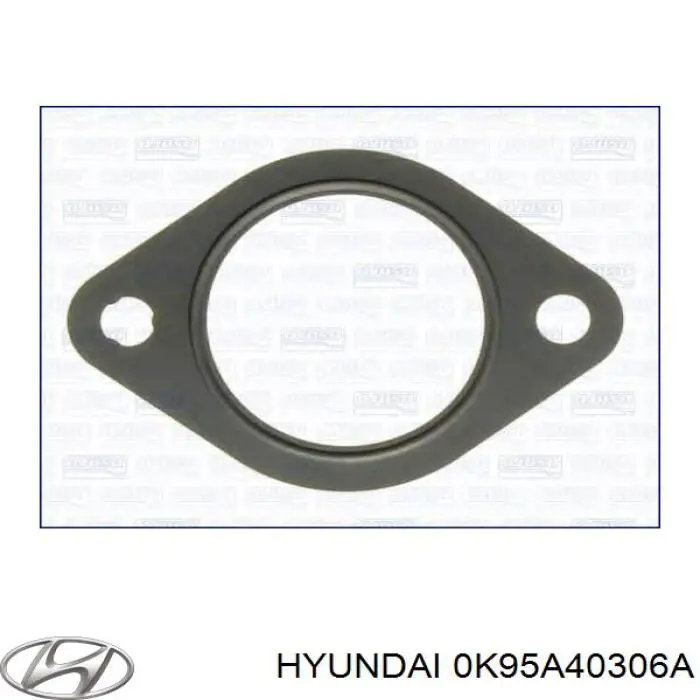0K95A40306A Hyundai/Kia прокладка приемной трубы глушителя