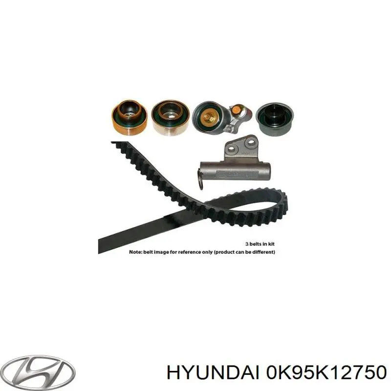 Ролик натяжителя Hyundai/Kia 0K95K12750