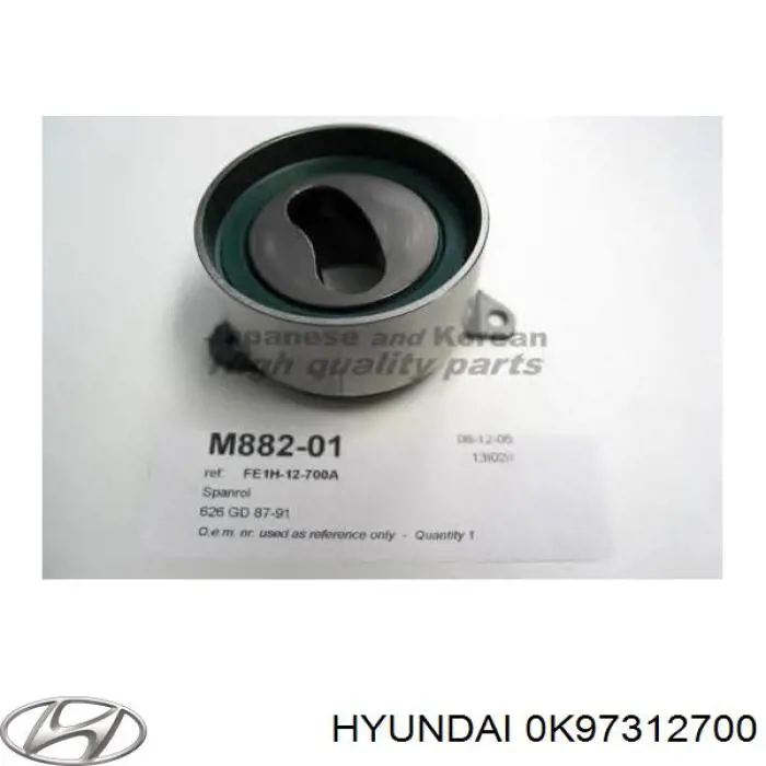 0K97312700 Hyundai/Kia ролик грм