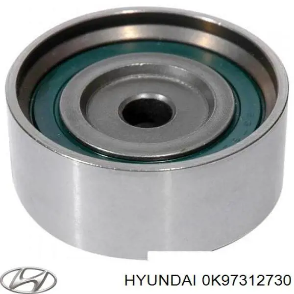 0K973-12-730 Hyundai/Kia ролик ремня грм паразитный