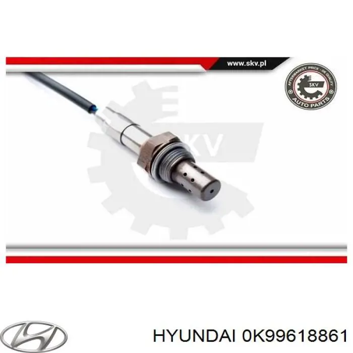 Лямбдазонд, датчик кислорода до катализатора Hyundai/Kia 0K99618861 цена, от 55.31 USD