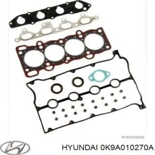 Комплект прокладок двигателя 0K9A010270A Hyundai/Kia