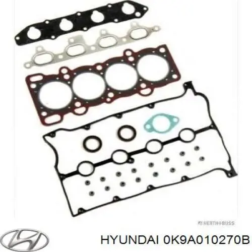 Комплект прокладок двигателя 0K9A010270B Hyundai/Kia