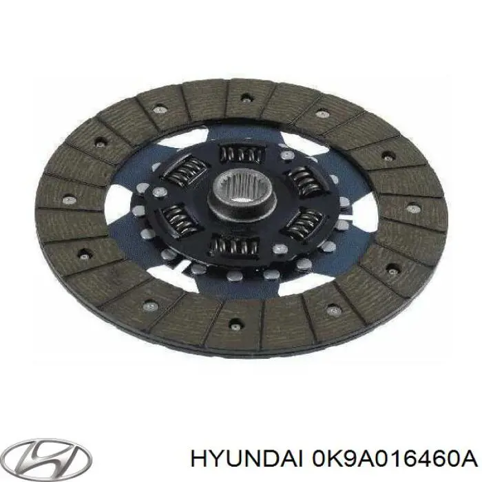 Диск сцепления 0K9A016460A Hyundai/Kia