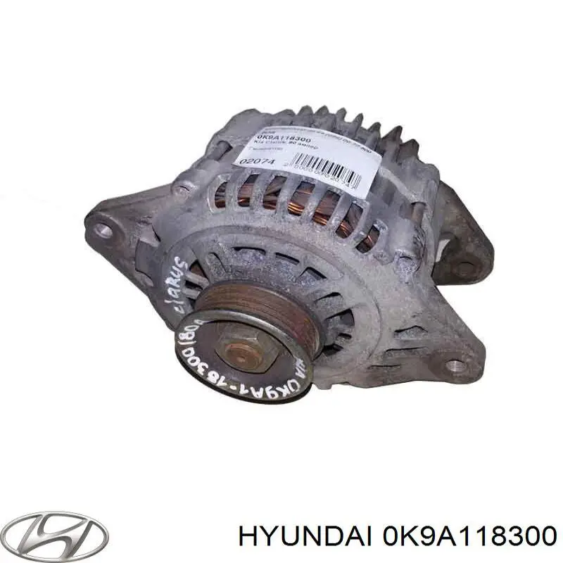 0K9A118300 Hyundai/Kia Генератор автомобильный