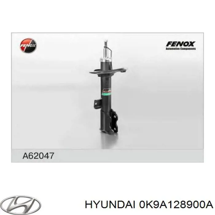 Купить 0K9A128900A Hyundai/Kia Амортизатор задний, левый
