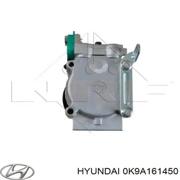 0K9A161450 Hyundai/Kia компрессор кондиционера