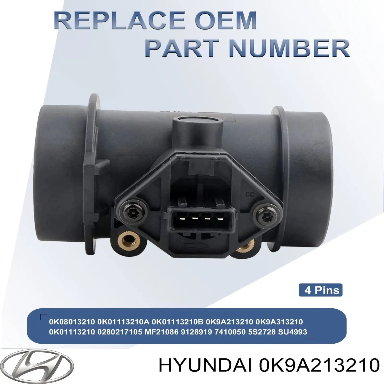 ДМРВ 0K9A213210 Hyundai/Kia