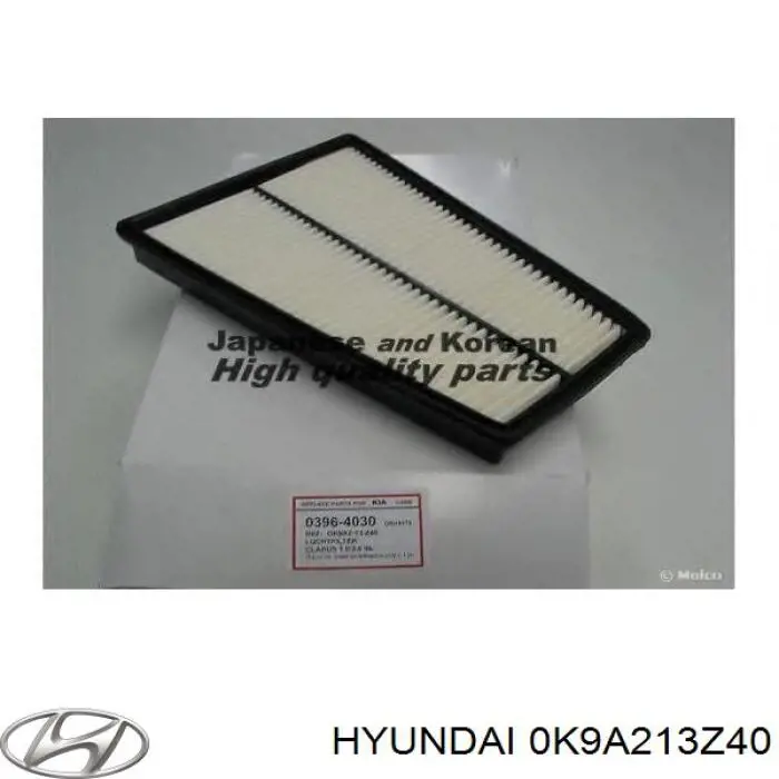 Filtro de aire 0K9A213Z40 Hyundai/Kia