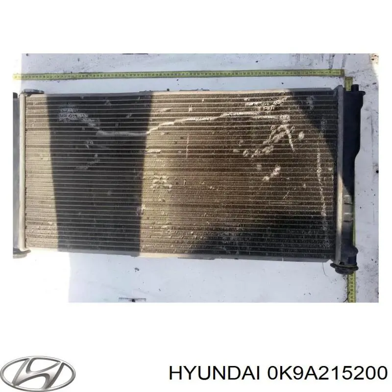 Купить 0K9AY1520XA Hyundai/Kia Радиатор водяной