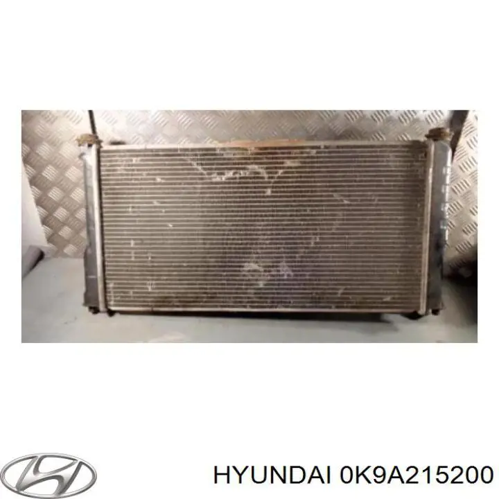 Купить 0K9A215200 Hyundai/Kia Радиатор водяной