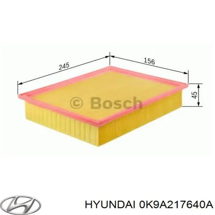 Датчик заднего хода 0K9A217640A Hyundai/Kia