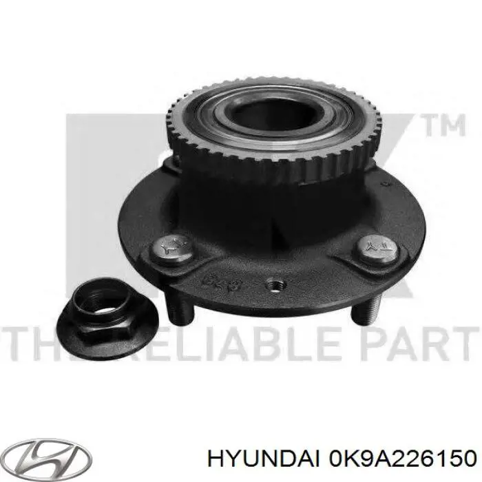 Ступицы задних колес Hyundai/Kia 0K9A226150 цена, от 74.15 USD