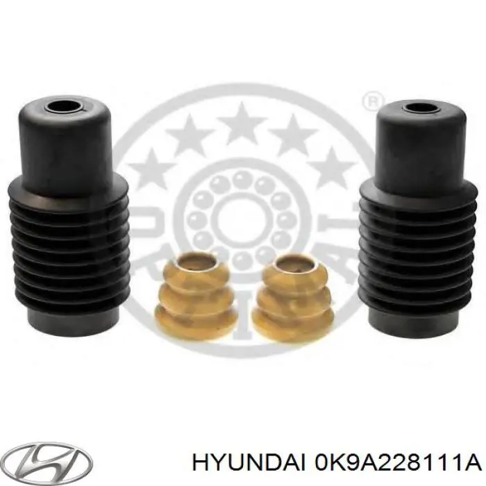 0K9A228111A Hyundai/Kia pára-choque (grade de proteção de amortecedor traseiro)