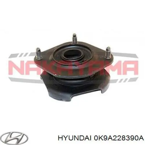 0K9A228390A Hyundai/Kia suporte de amortecedor traseiro esquerdo