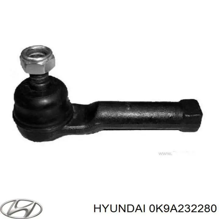 0K9A232280 Hyundai/Kia наконечник рулевой тяги внешний